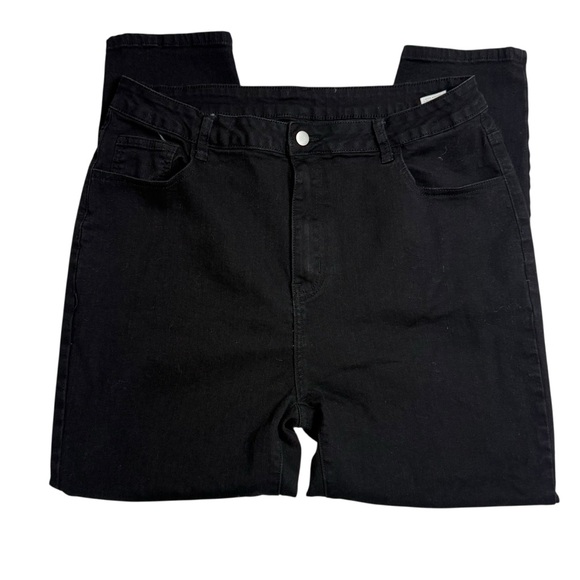 SHEIN Black Skinny Jeans High-Rise - Picture 1 of 6